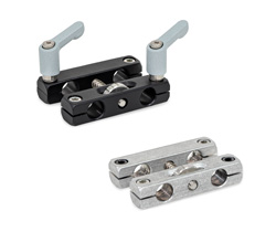 GN 474.3-Parallel Mounting Clamps with Adjustable Spindle